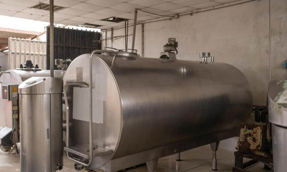 BULK MILK COOLER (BMC) – 1000 LTR Stainless Steel Tank