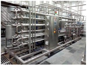 Tubular Heat Exchanger and Pasteurizer Skid for Coconut Milk