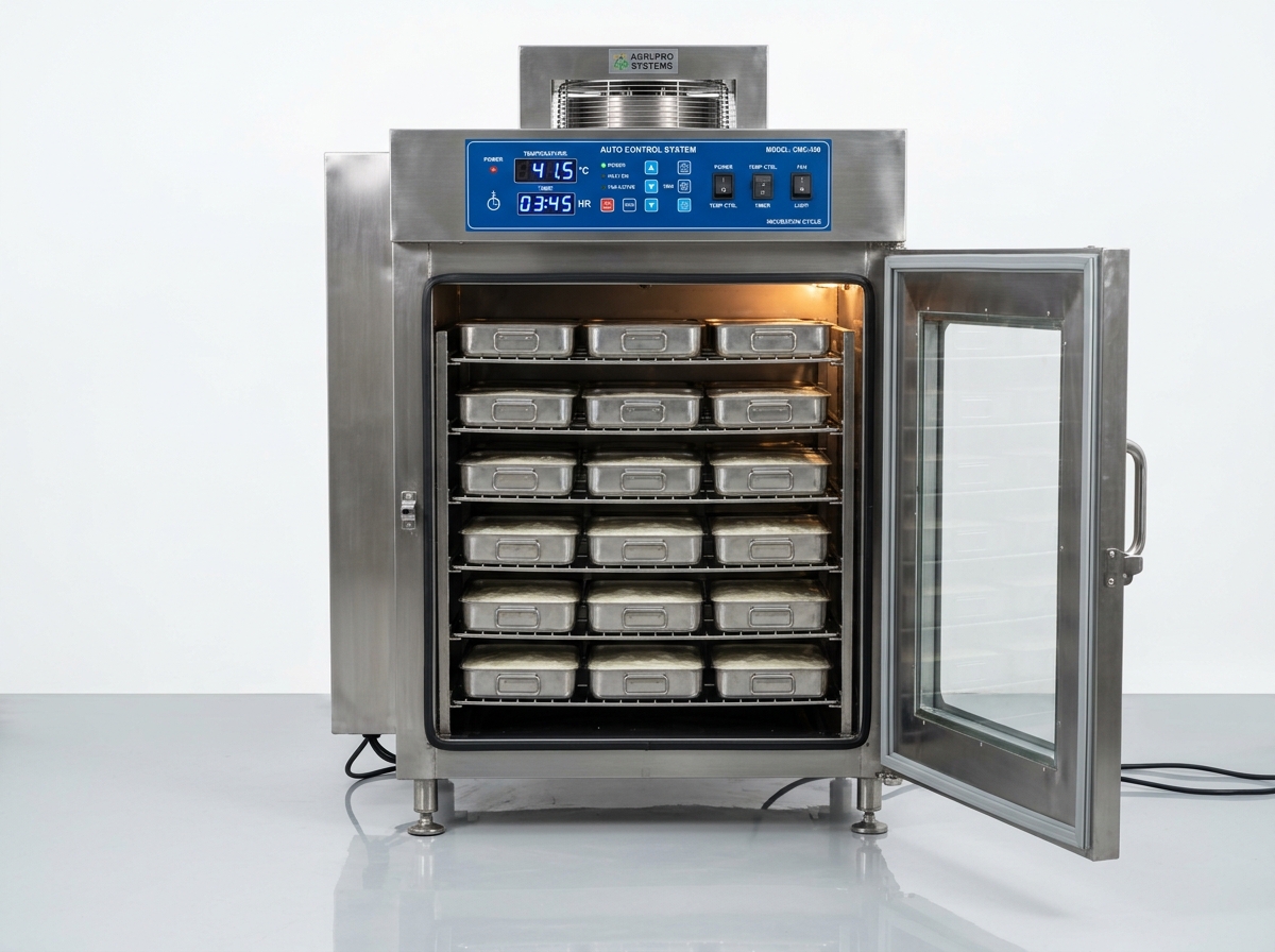 Commercial Curd Making Machine with Multi-Tier Trays by NK Dairy