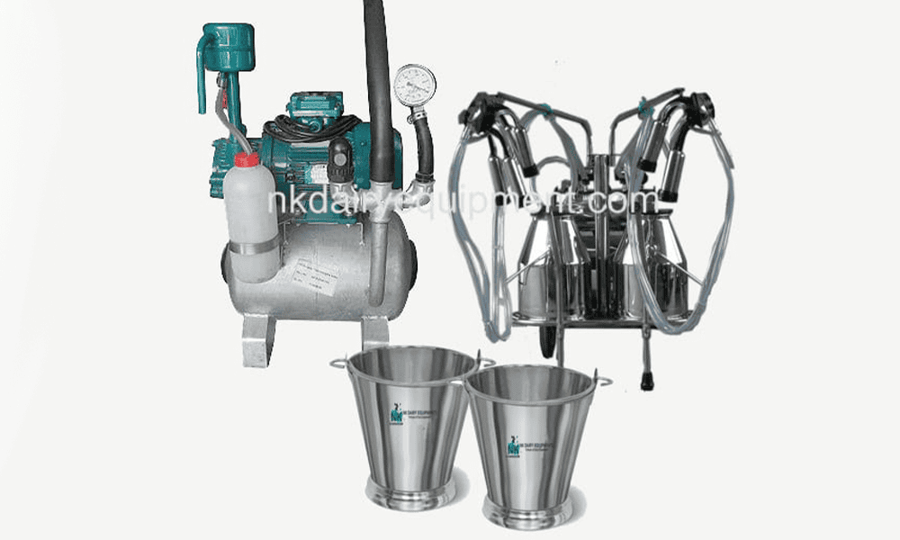 GEA Milking Machine with Vacuum Pump System - NK Dairy Equipments