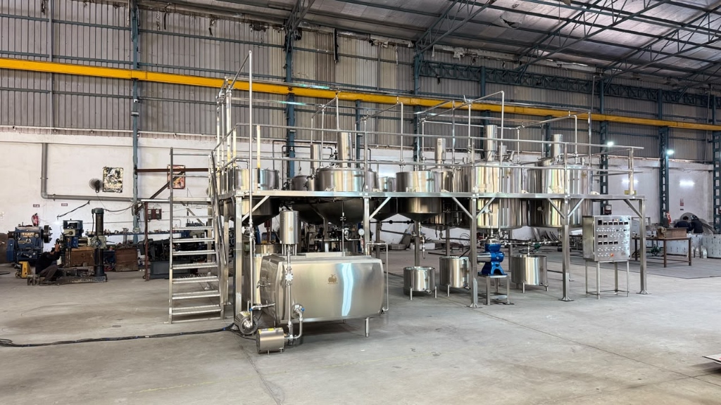 Ghee Plant Factory Installation Floor 1
