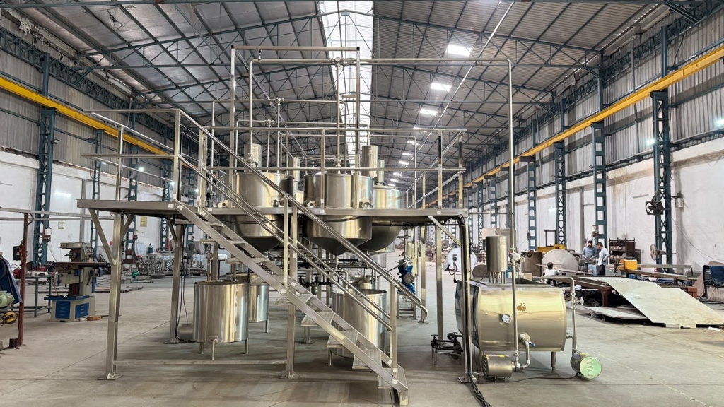 Ghee Plant Factory Installation Floor 2
