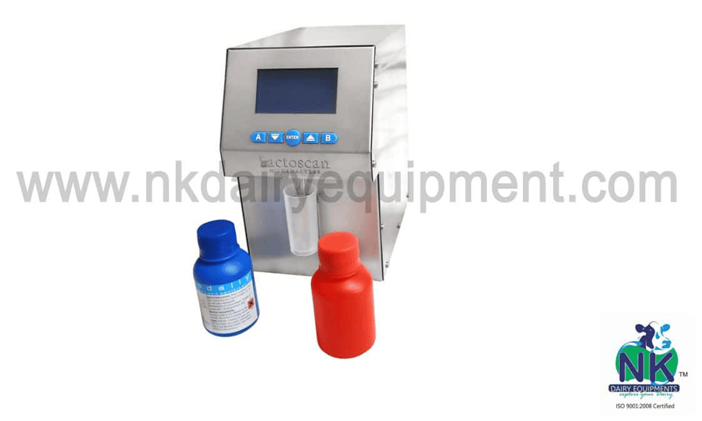 Lactoscan Milk Analyzer Digital Testing Instrument - NK Dairy Equipments