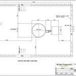 Dairy farm milk storage tank layout with specifications for NK Dairy Equipments